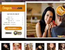 Tablet Screenshot of cougarsmeet.com